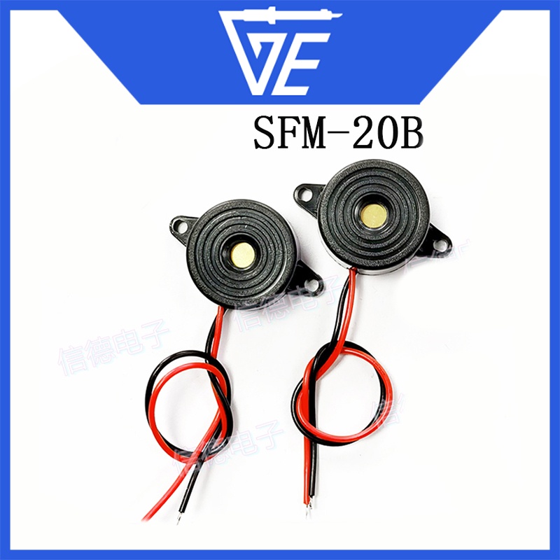 Còi Báo Động Sfm-20B Dc3-24V 95db