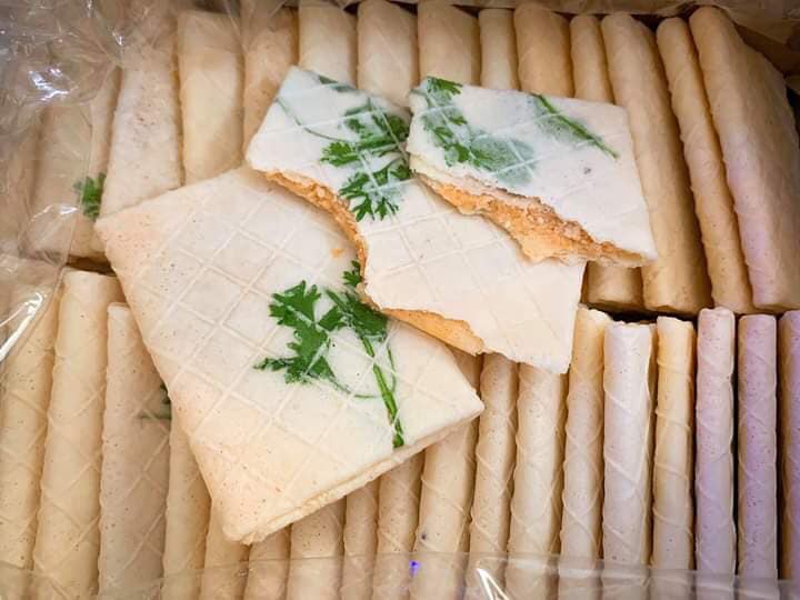400g bánh kẹp ngò nhân bơ đậu phộng - đồ ăn vặt - bách hóa online uy tín