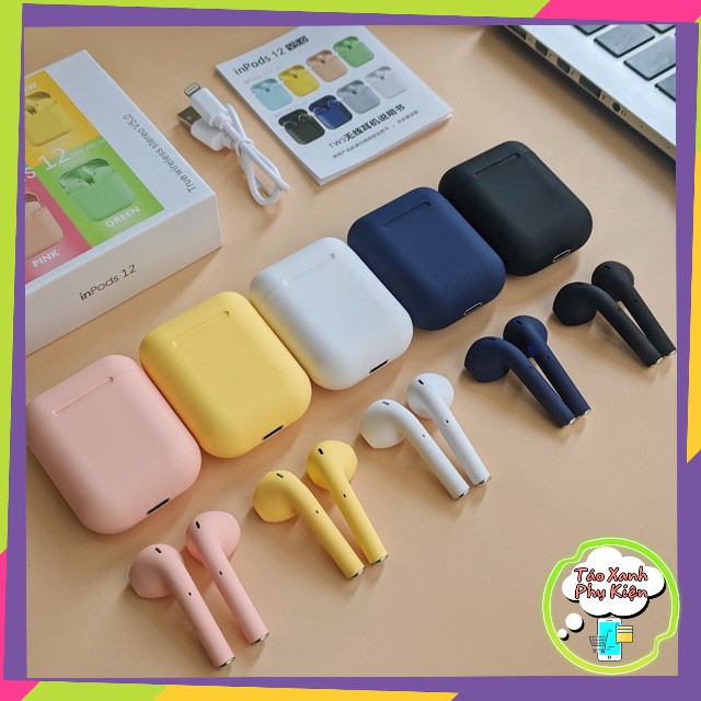 Tai Nghe Bluetooth Không Dây Inpods i12 TWS