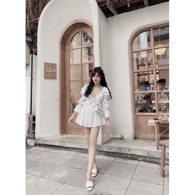 [HCM]Đầm Tay Phòng Bigsize 60 Đến 90KG