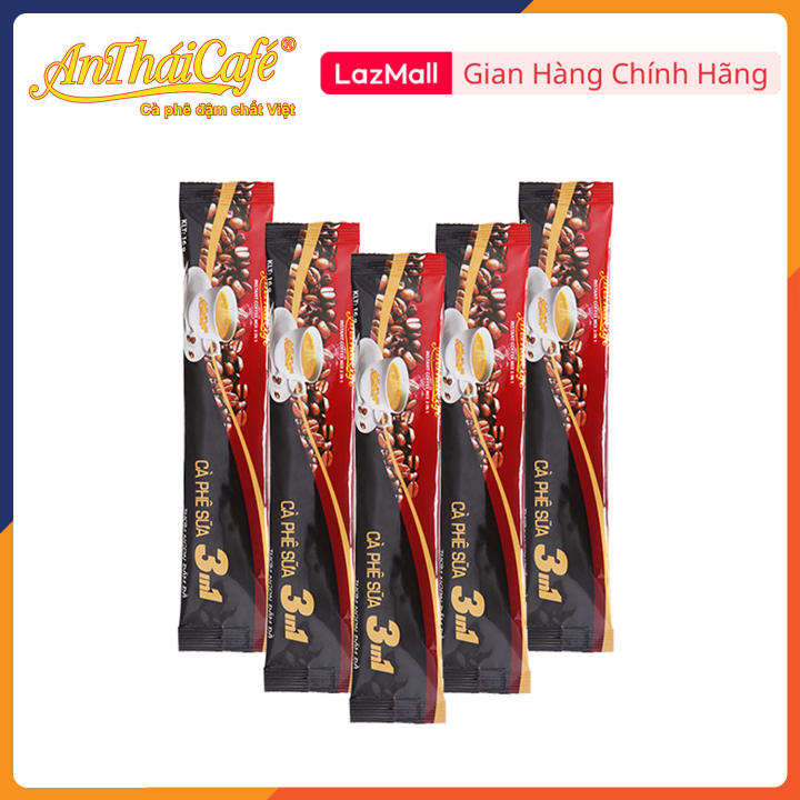 Combo 5 Gói Cà Phê Sữa 3 Trong 1 An Thái Mới (5 gói x 16gr) – AnTháiCafé – AnTháiCafé – top1shop