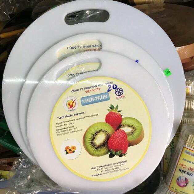 Thớt nhựa Việt nhật size:trung-đại