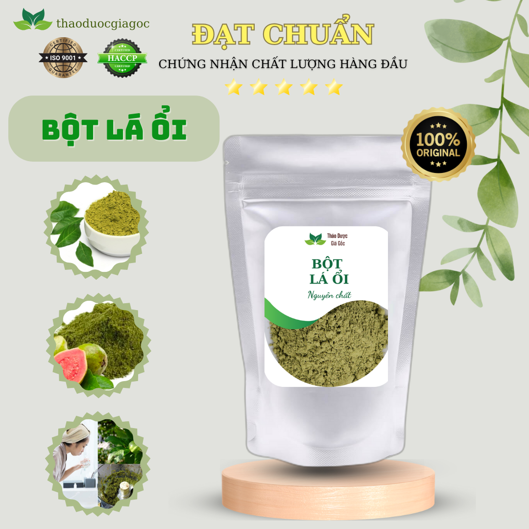 Bột lá ổi nguyên chất
