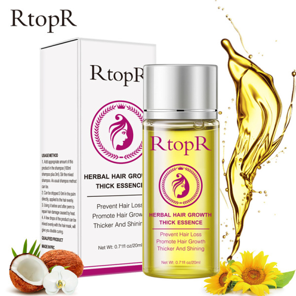 [HCM]RtopR Dầu mọc tóc Chăm sóc tóc Tăng trưởng tóc Herbal Hair Growth Thick Essential Oil giá rẻ