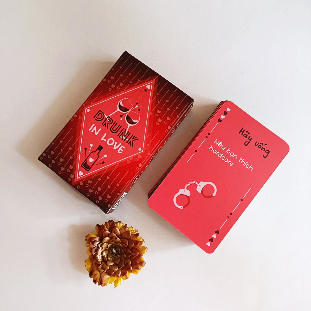 [COUPLE GAME] Bộ bài drinking 55 lá DRUNK IN LOVE dành cho cặp đôi siêu thú vị