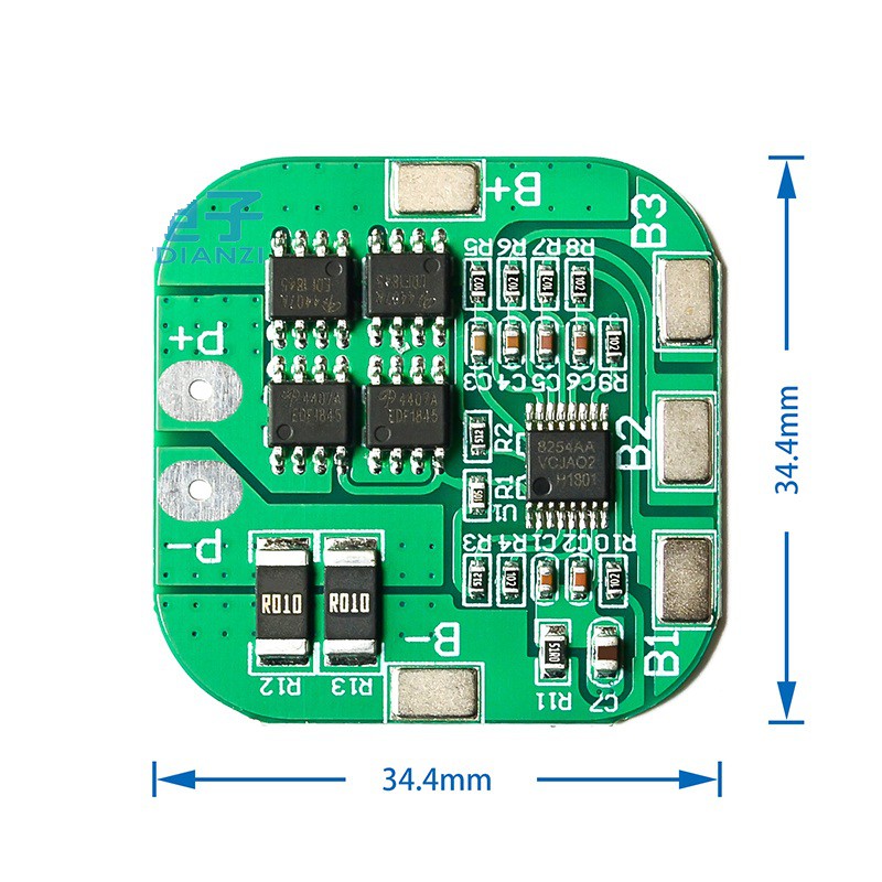 Mạch sạc và bảo vệ pin 4s 20a