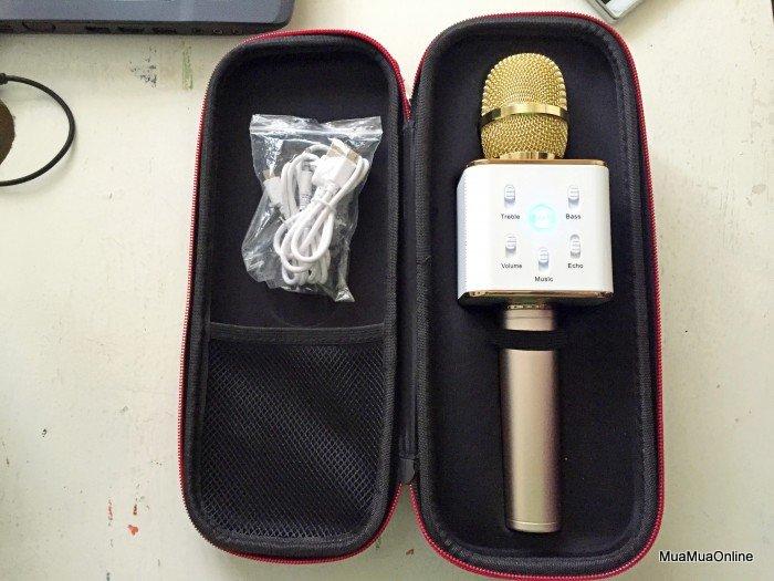 Micro Karaoke Bluetooth Q7 Cao Cấp