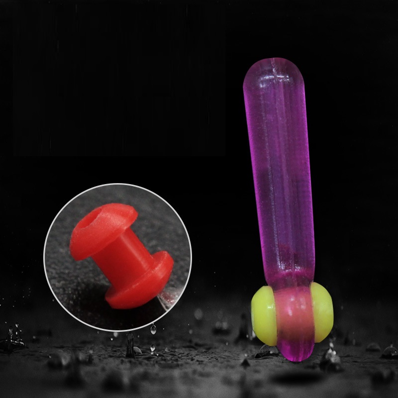[Hàng Công Ty] 10 Chân Cắm Phao Câu Đài Silicone Cao Cấp không rối - Sanami Fishing , chân cắm phao silicon, chân cắm phao câu cá, ma ní câu cá, khóa link câu cá