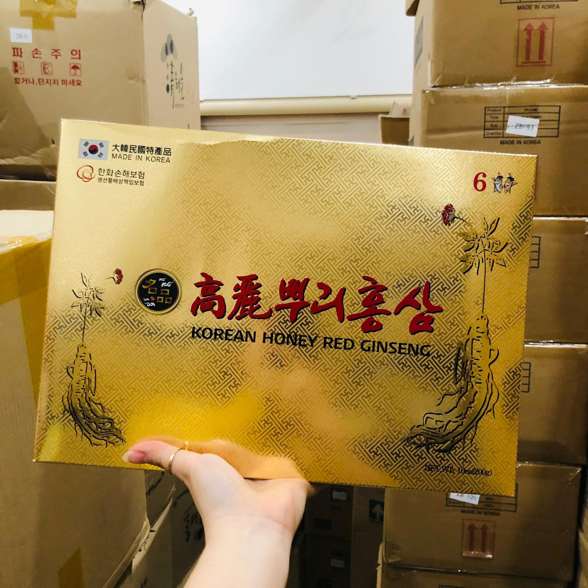 SÂM NGUYÊN CỦ TẨM MẬT ONG HÀN QUỐC