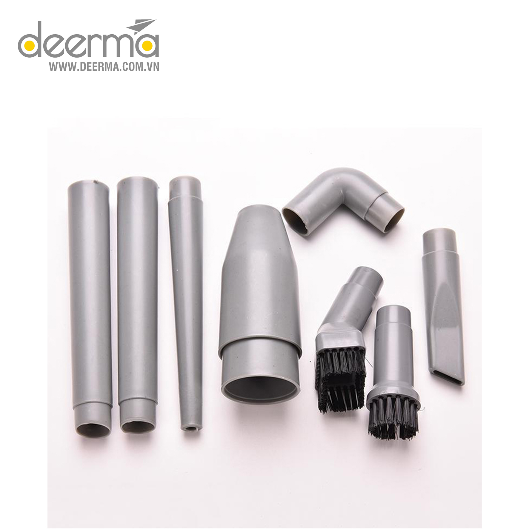 Bộ 9 Đầu Thay Thế Dành Cho Máy Hút Bụi DEERMA