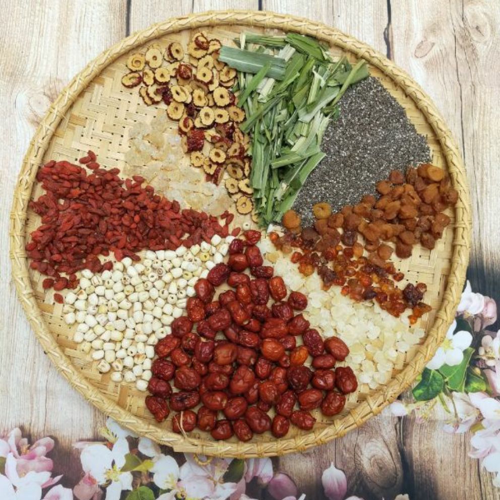 combo 20  set chè dưỡng nhan 500g