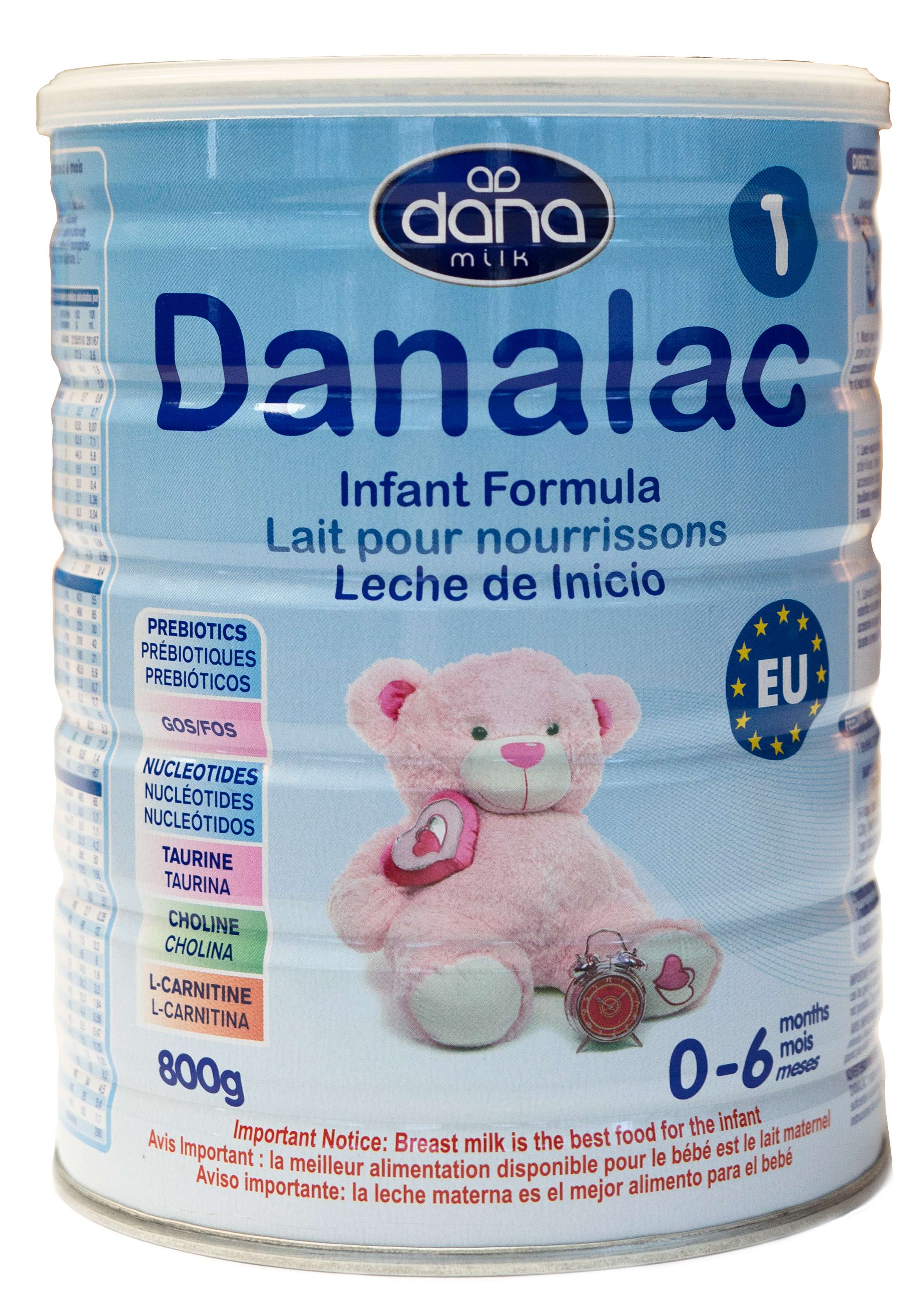 Sữa Danalac số 1 800g ( 0-6 tháng tuổi )