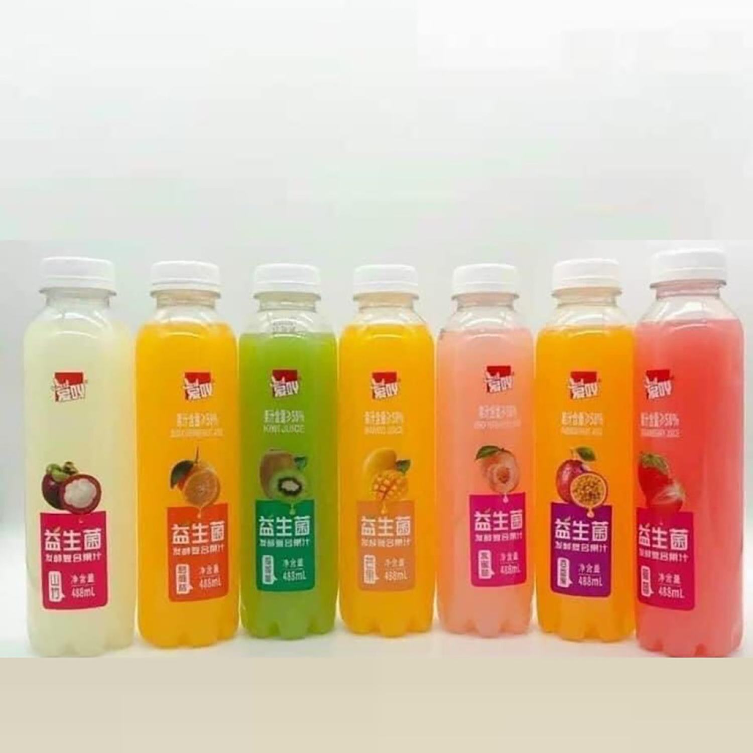 Nước ép trái cây đóng chai 488ml nhiều vị
