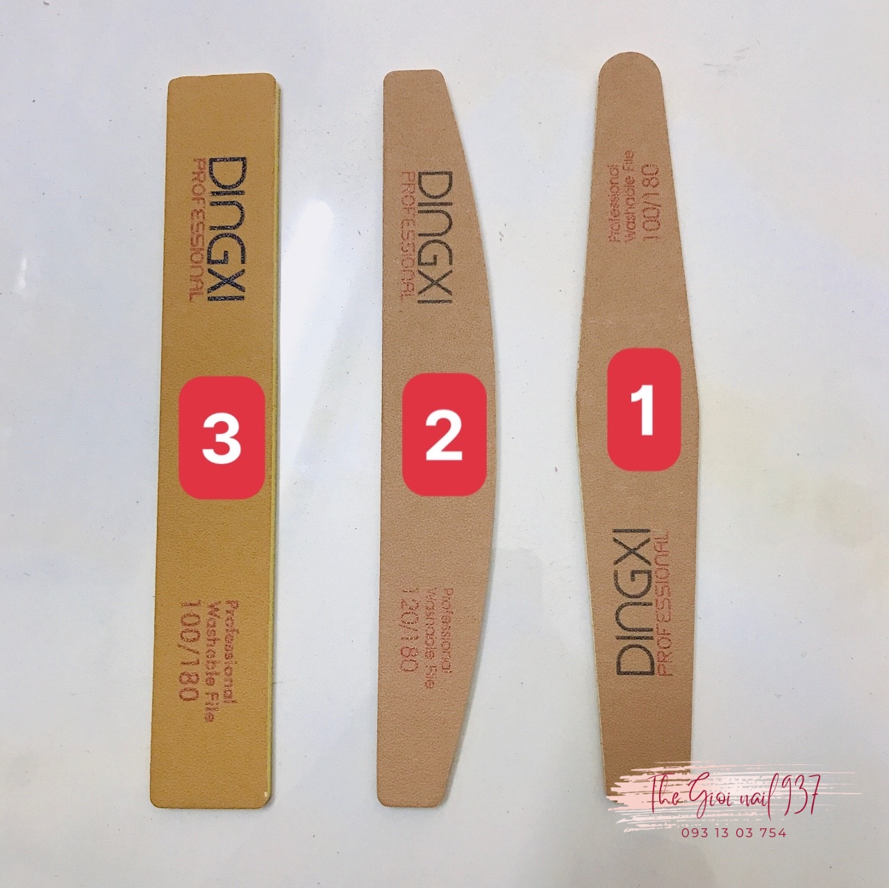Dũa Móng Tay DingXi Siêu Bền ( lẻ 2 cây ) - TGN 937