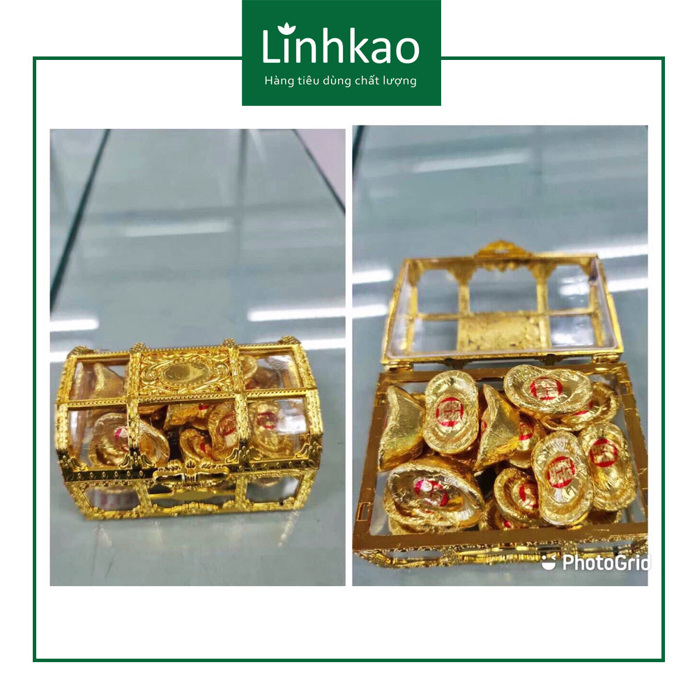 Kẹo Socola rương thỏi vàng