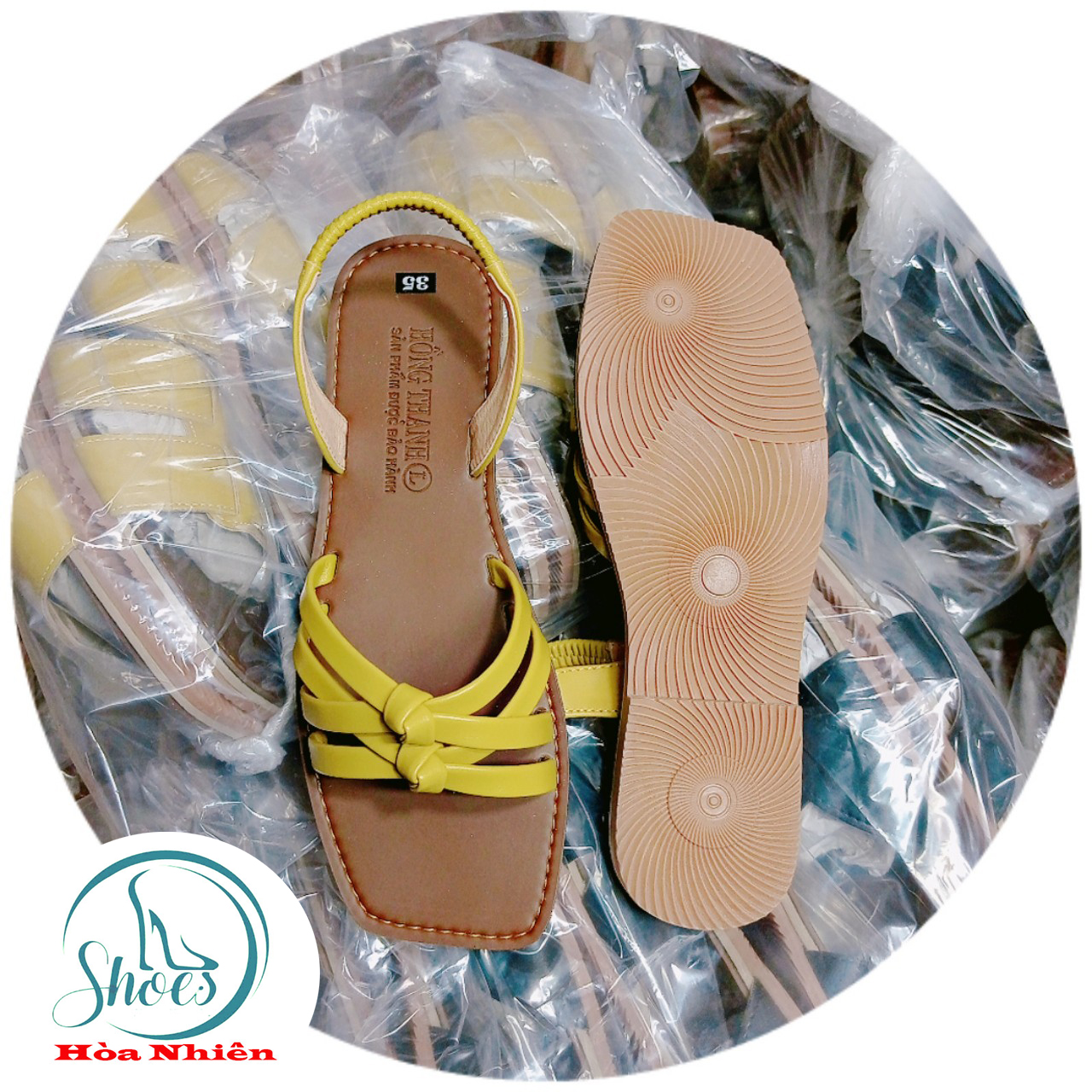 [FREESHIP EXTRA] SANDAL XĂNG ĐAN ĐẾ BẰNG XUẤT XỊN [BH3 THÁNG]