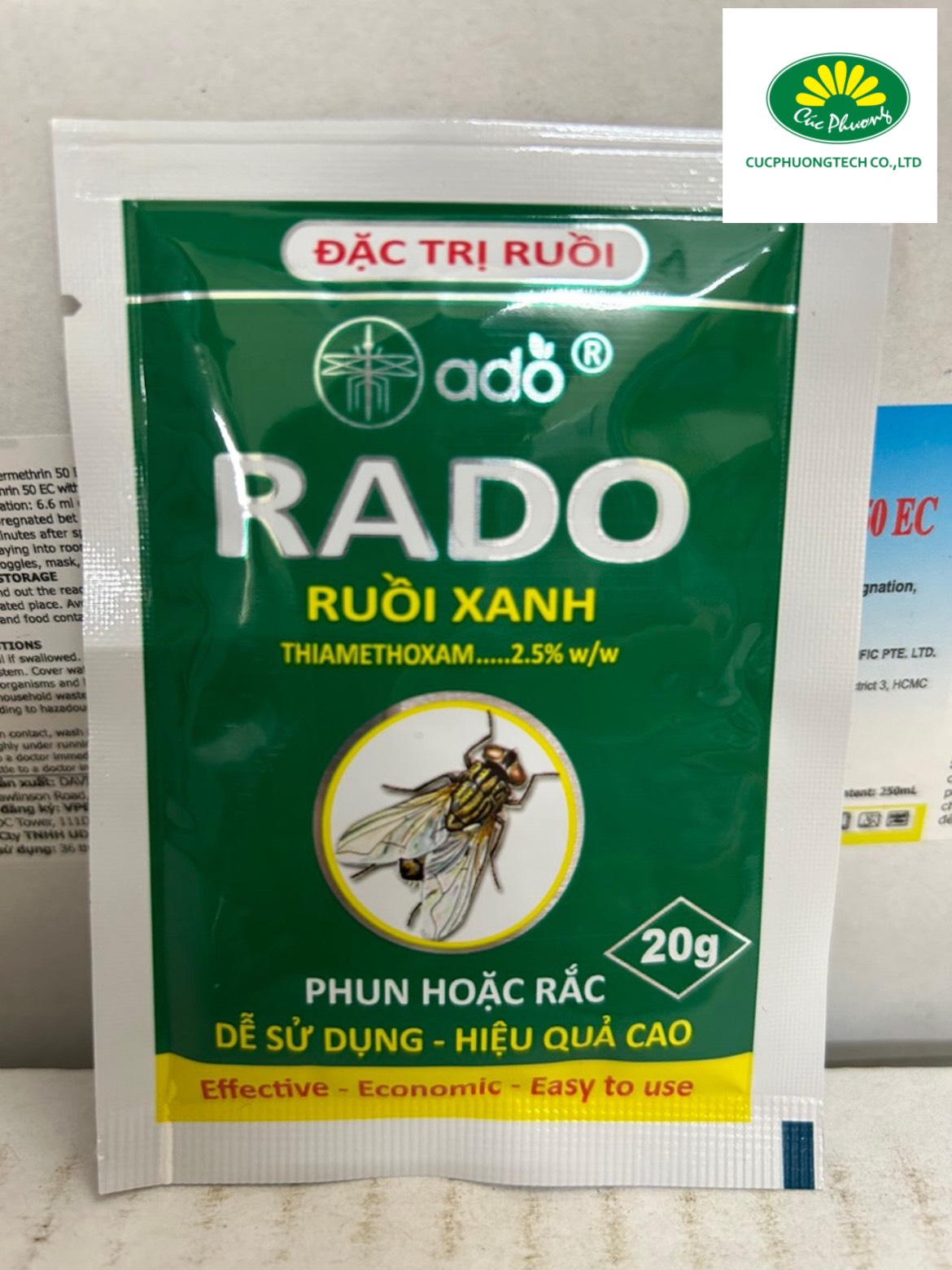 Diệt ruồi siêu hiệu quả Rado (20gr/gói)