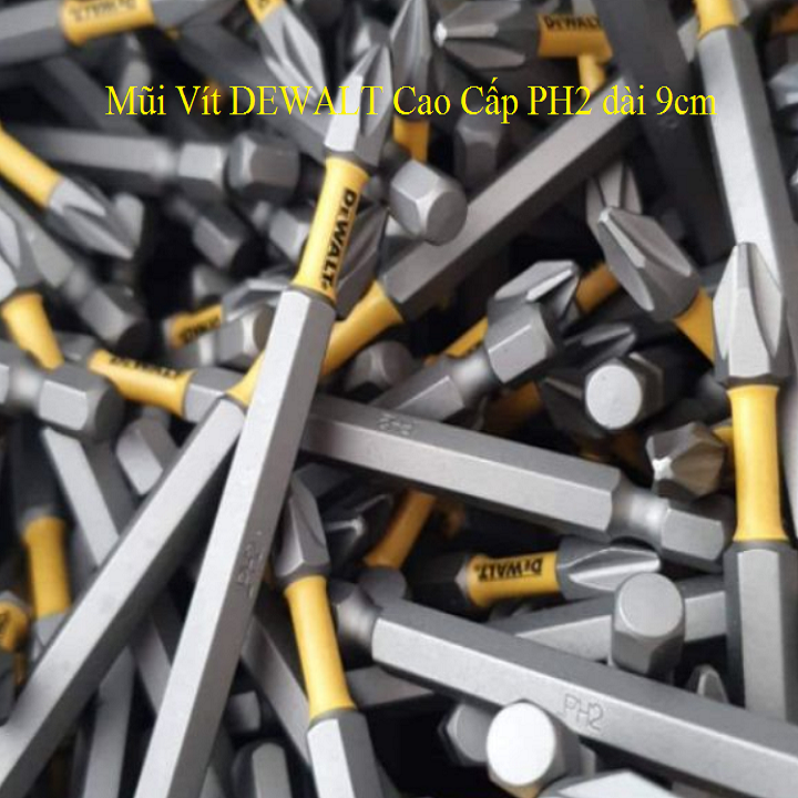 Mũi Vít DeWalt Chính Hãng Ph2 90mm Có Từ