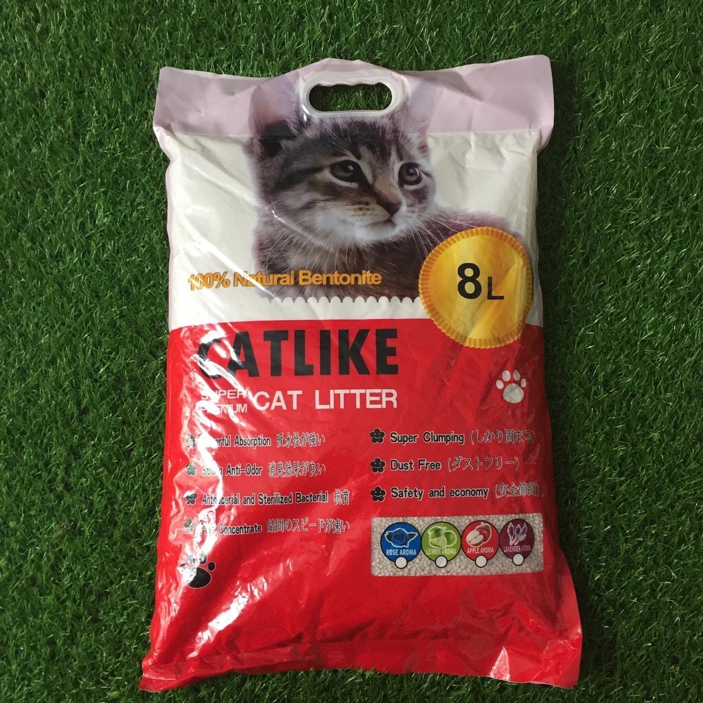 Cát vệ sinh chó mèo(cát Like 8L)