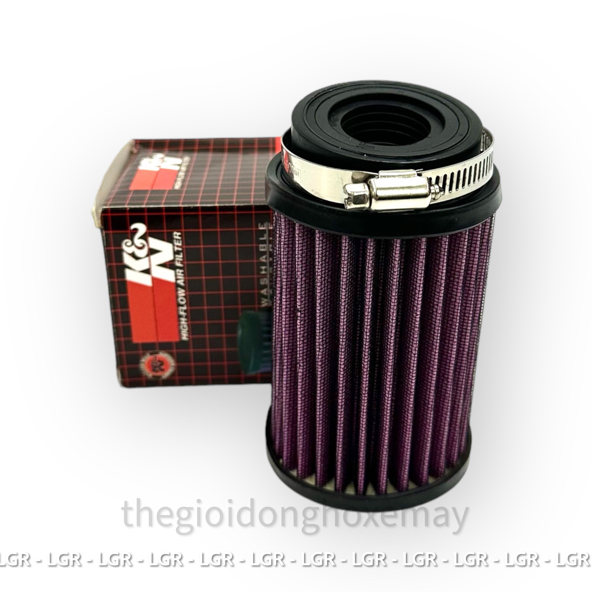 Lọc Gió Trụ KN Lắp Mọi Loại Xe Số
