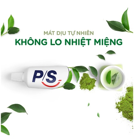 Combo 3 Kem Đánh Răng P/S Trà Xanh (230gx3)
