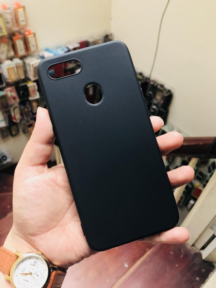 Ốp lưng Oppo F9 silicon dẻo đen cao cấp