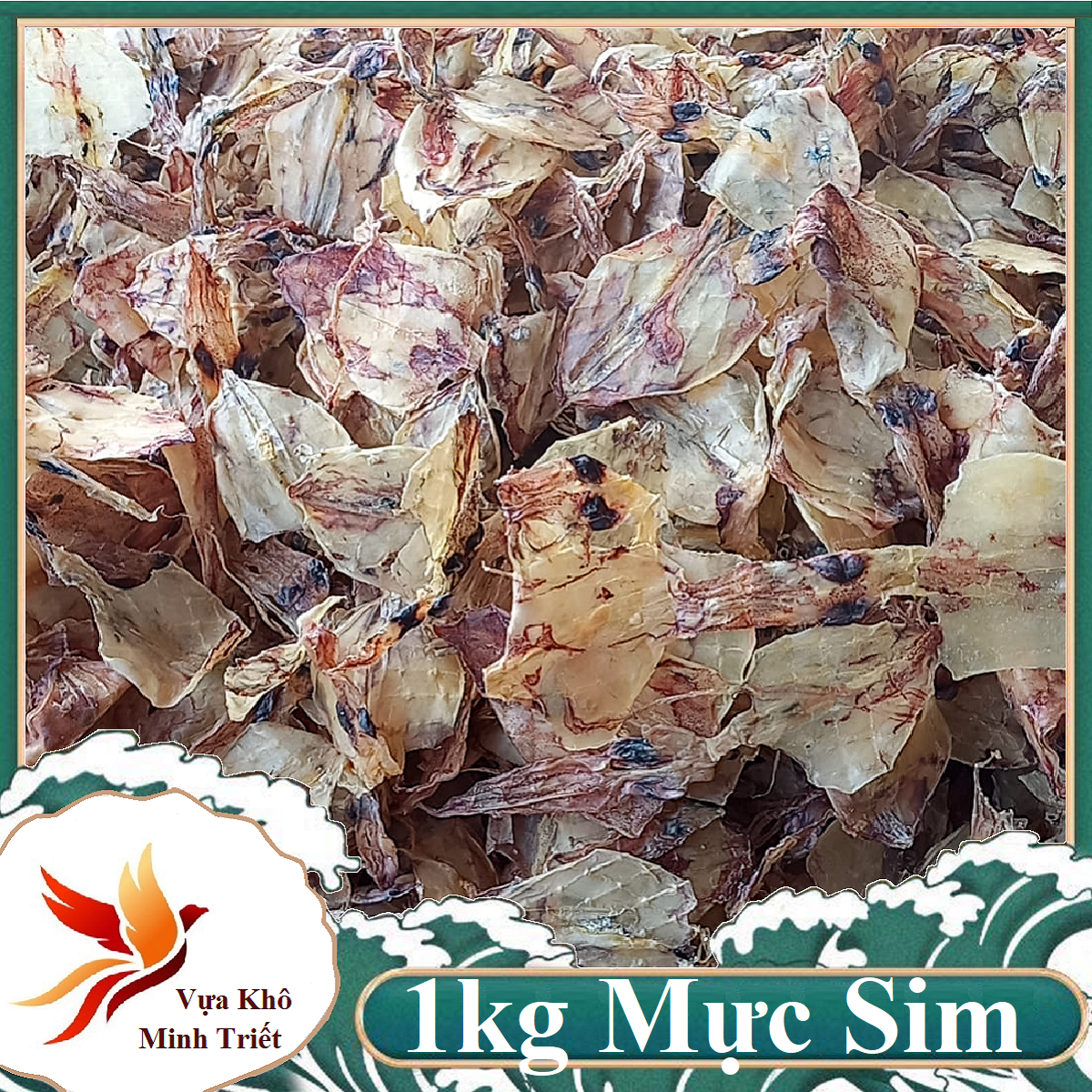 Khô mực siêm 1kg khô mực ngọt nấu mì rim me rim sate thơm ngon- vựa khô minh triết