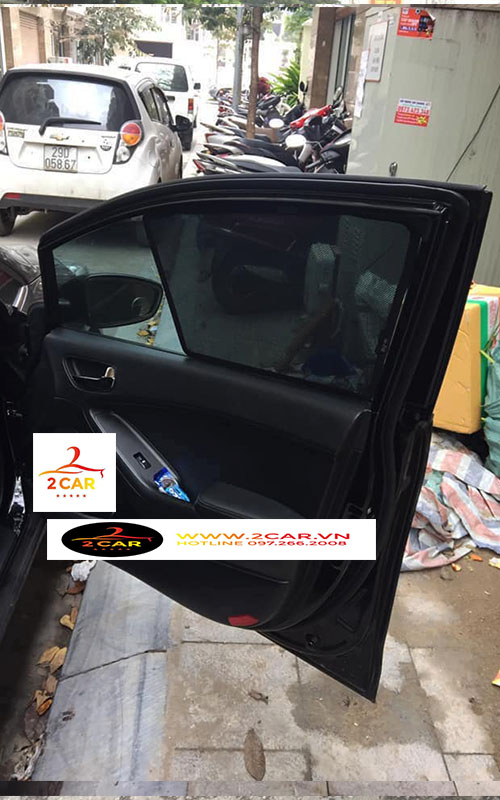 [Rèm Loại 1] Rèm che nắng nam châm xe Kia K3 2015-2018