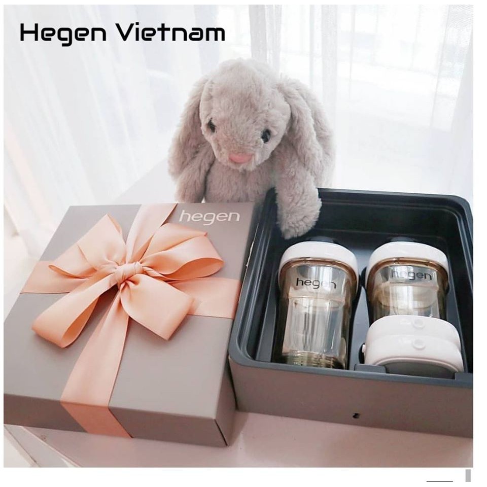 [HCM]Bộ quà tặng cao cấp bình sữa HEGEN Basic Stater Kit