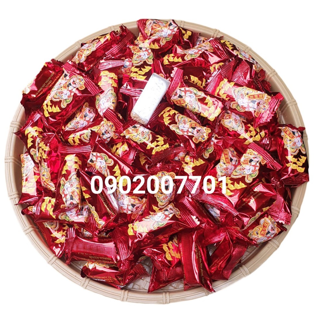 Kẹo Đậu Phộng Xốp Thần Tài Đặc Biệt Thơm ngon-bánh mứt tết- đồ ăn vặt-ăn vặt