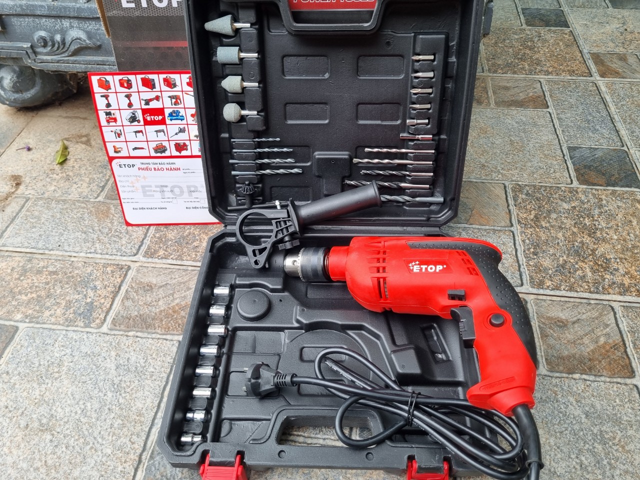 BỘ MÁY KHOAN 910W