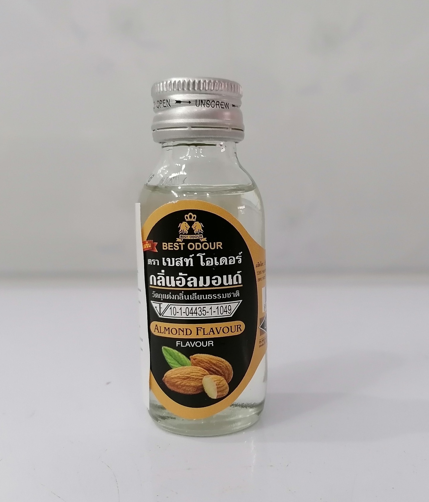 Lọ nhỏ 30ml HẠNH NHÂN Hương thực phẩm Thailand BEST ODOUR Flavour Almond