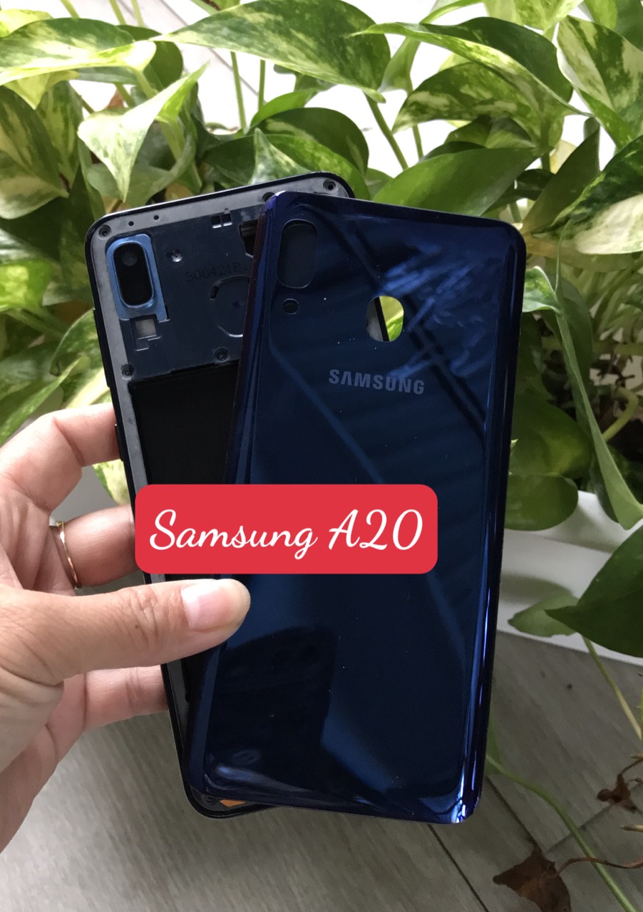 Bộ Vỏ + Sườn Samsung A20 Zin Hàng Cao Cấp