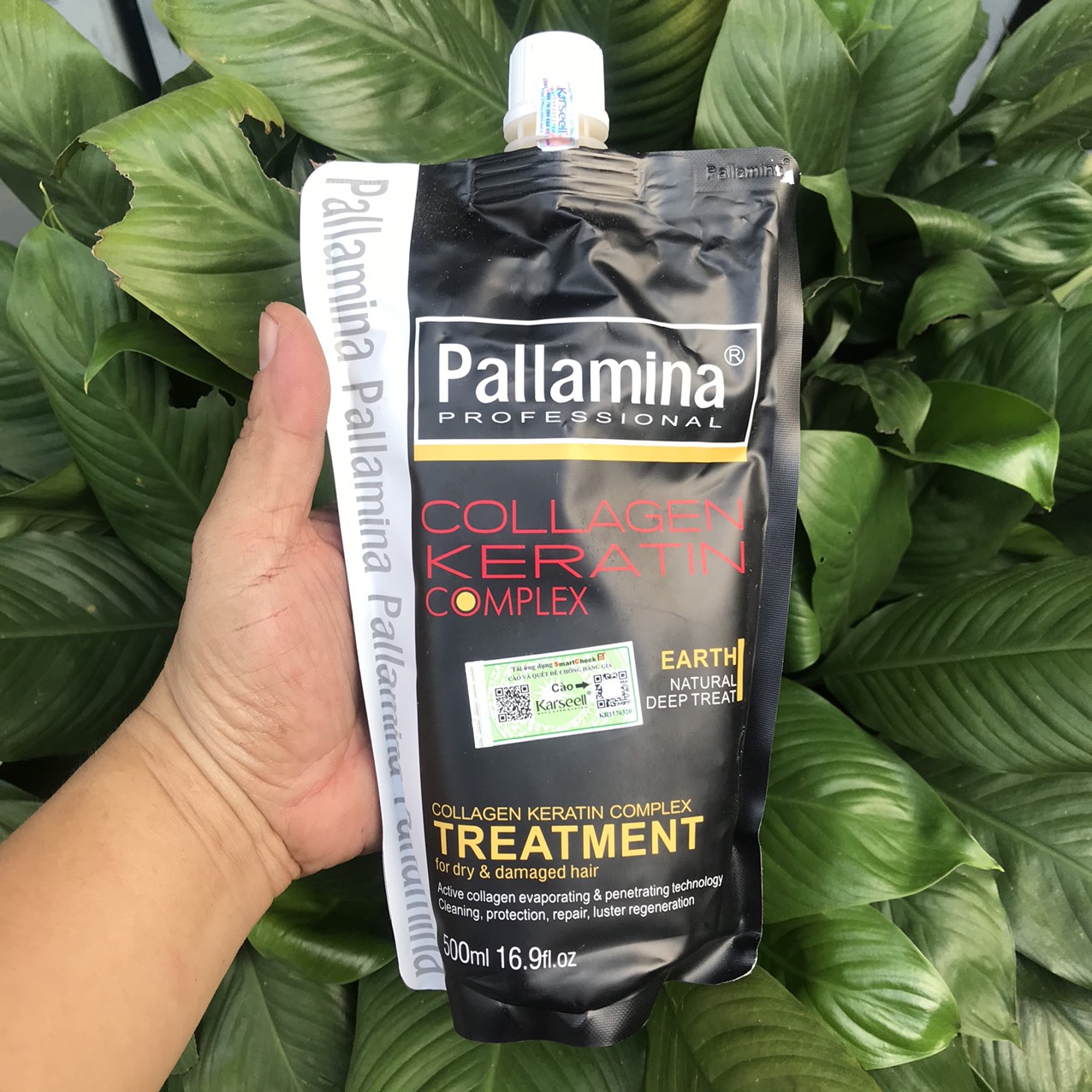 Pallamina Collagen Keratin Complex Super Soft Oil Absorbing Oil 500ml