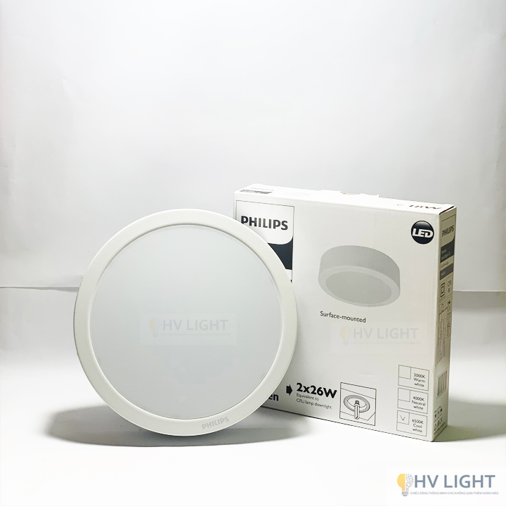 [HCM]Đèn ốp trần Philips Led  tròn DN027C - ( dải công suất rộng  kiểu dáng đa dạng )