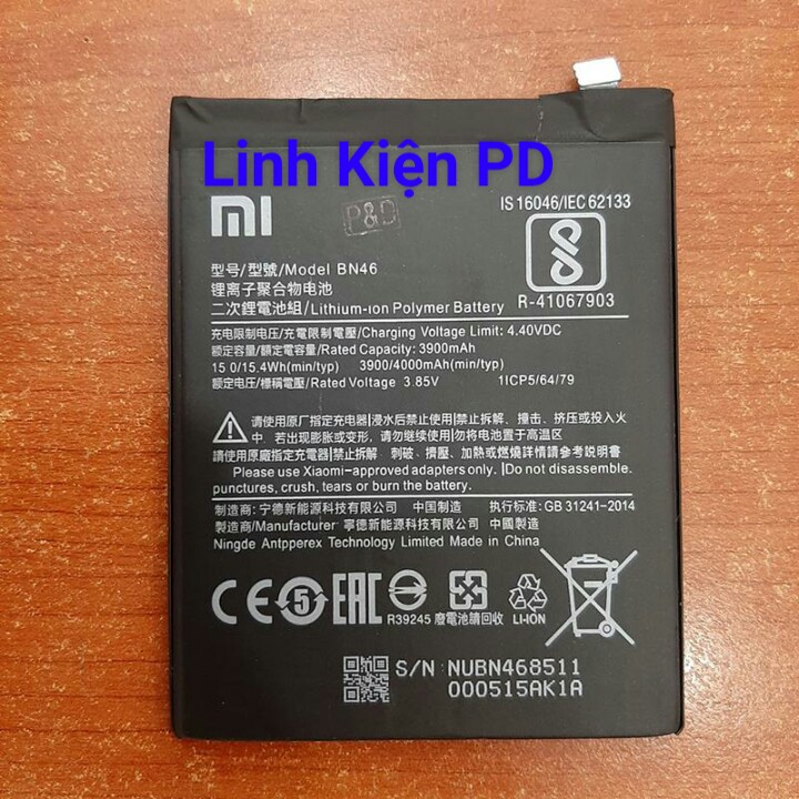 Pin điện thoại Xiaomi Redmi Note 6 BN46