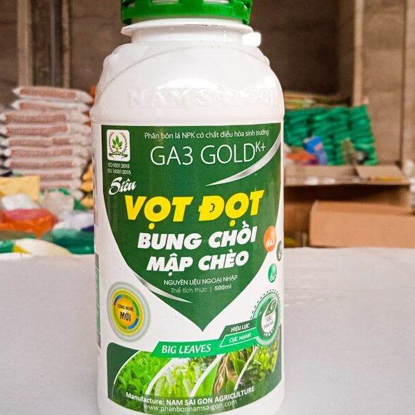 Phân bón ga3 kích đâm chồi, vọt đọt tốt cây mập cọng