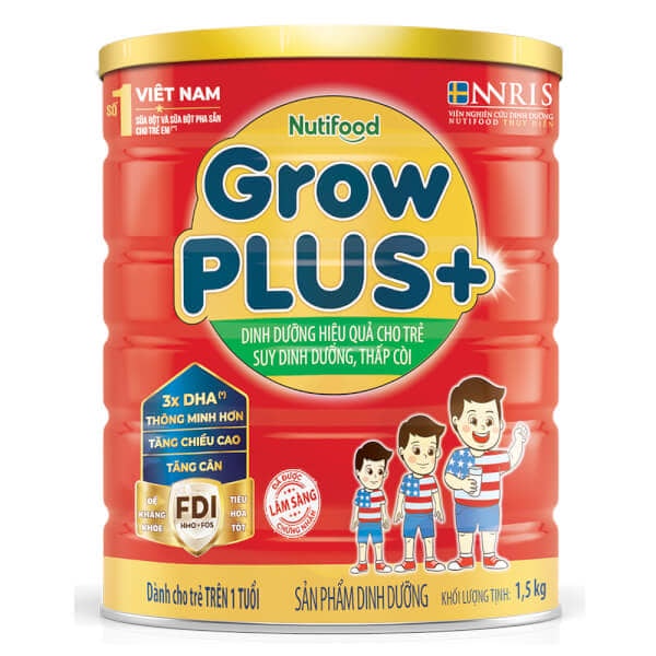 Sữa Nuti Grow Plus Đỏ