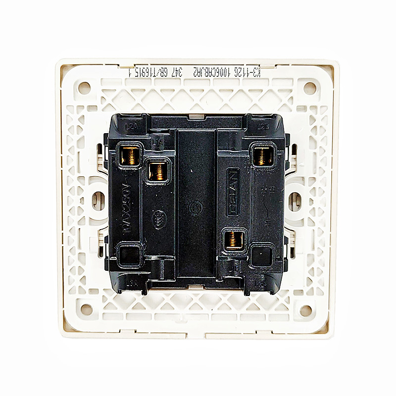 Bộ công tắc đôi Gelan 1/2 chiều 10AX