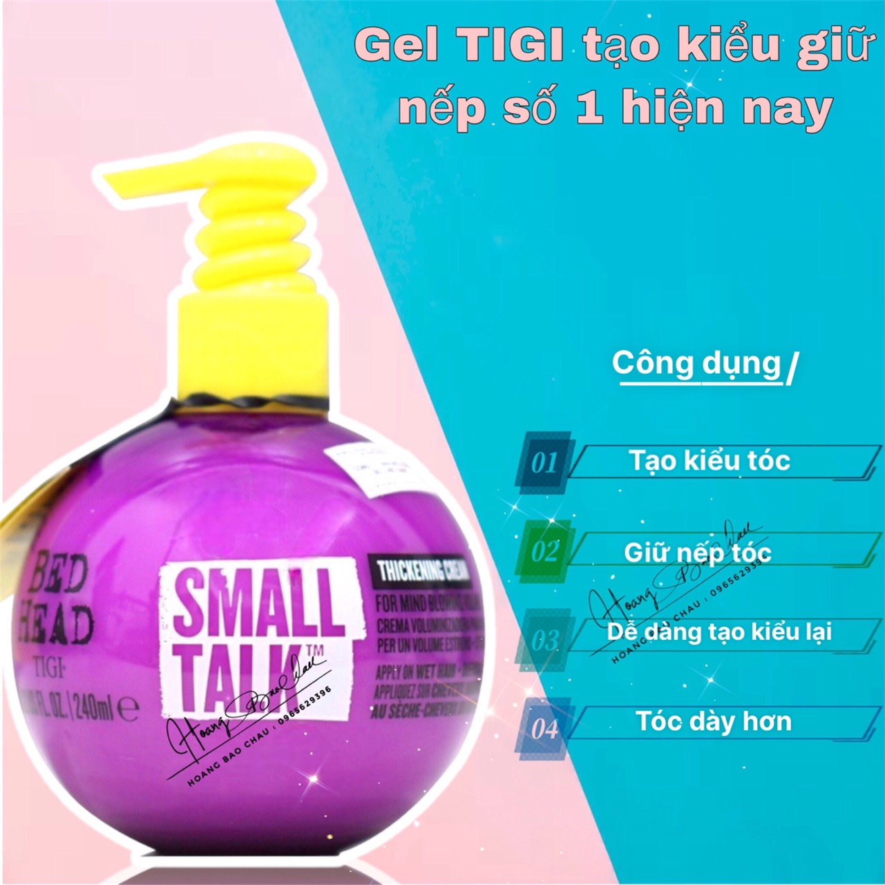 Tigi Bed Head Small Talk Curling Styling Gel 240ml