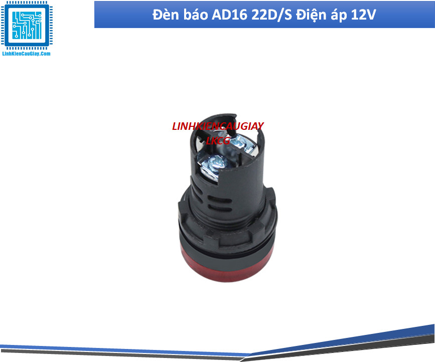 Đèn báo AD16 22D/S Điện áp 12V