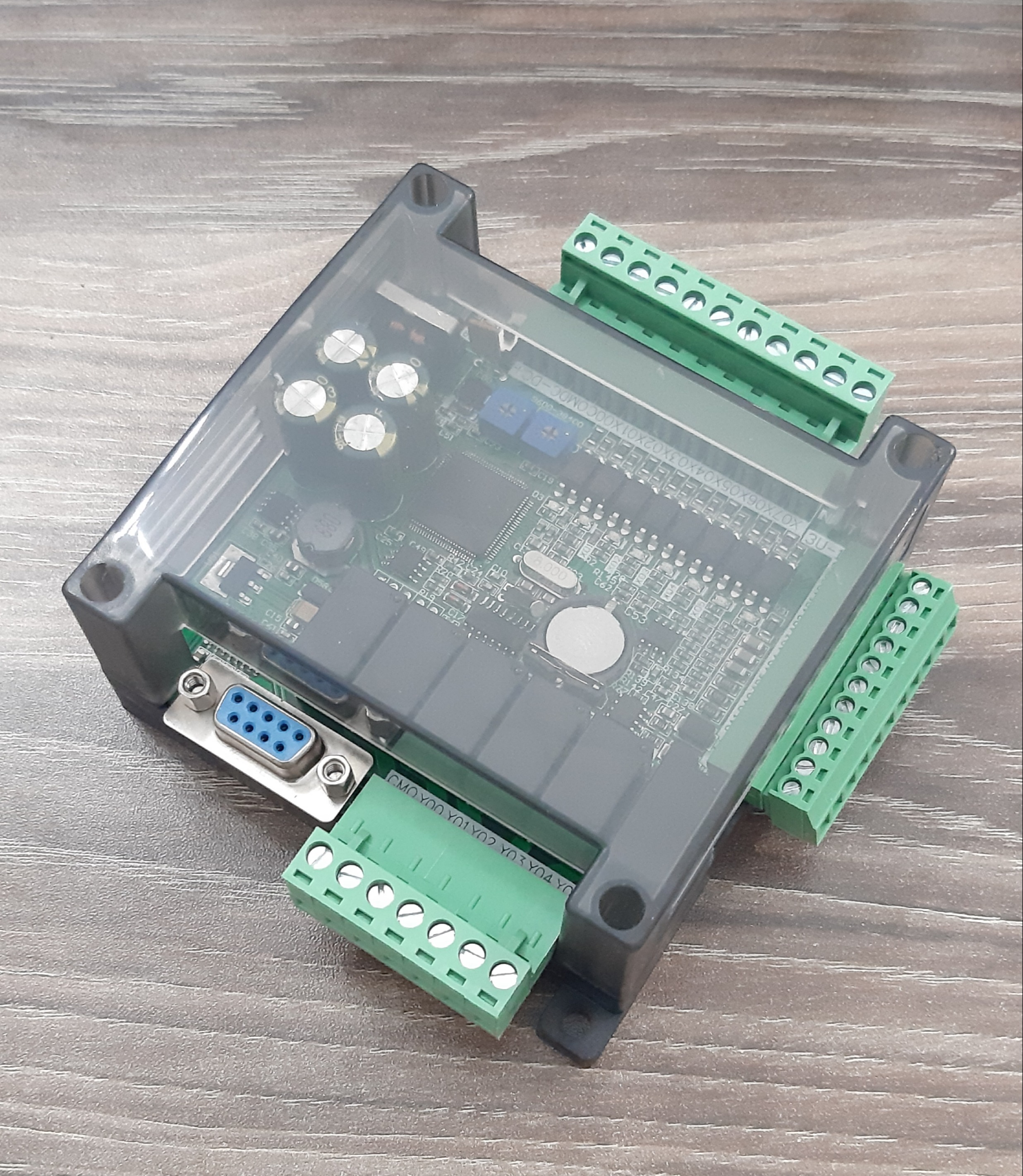 [HCM]PLC Board FX3U-14MR-6AD2DA-RS485 ( có Pin)