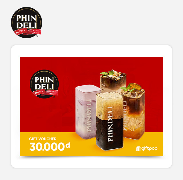 Phiếu quà tặng PhinDeli 30K