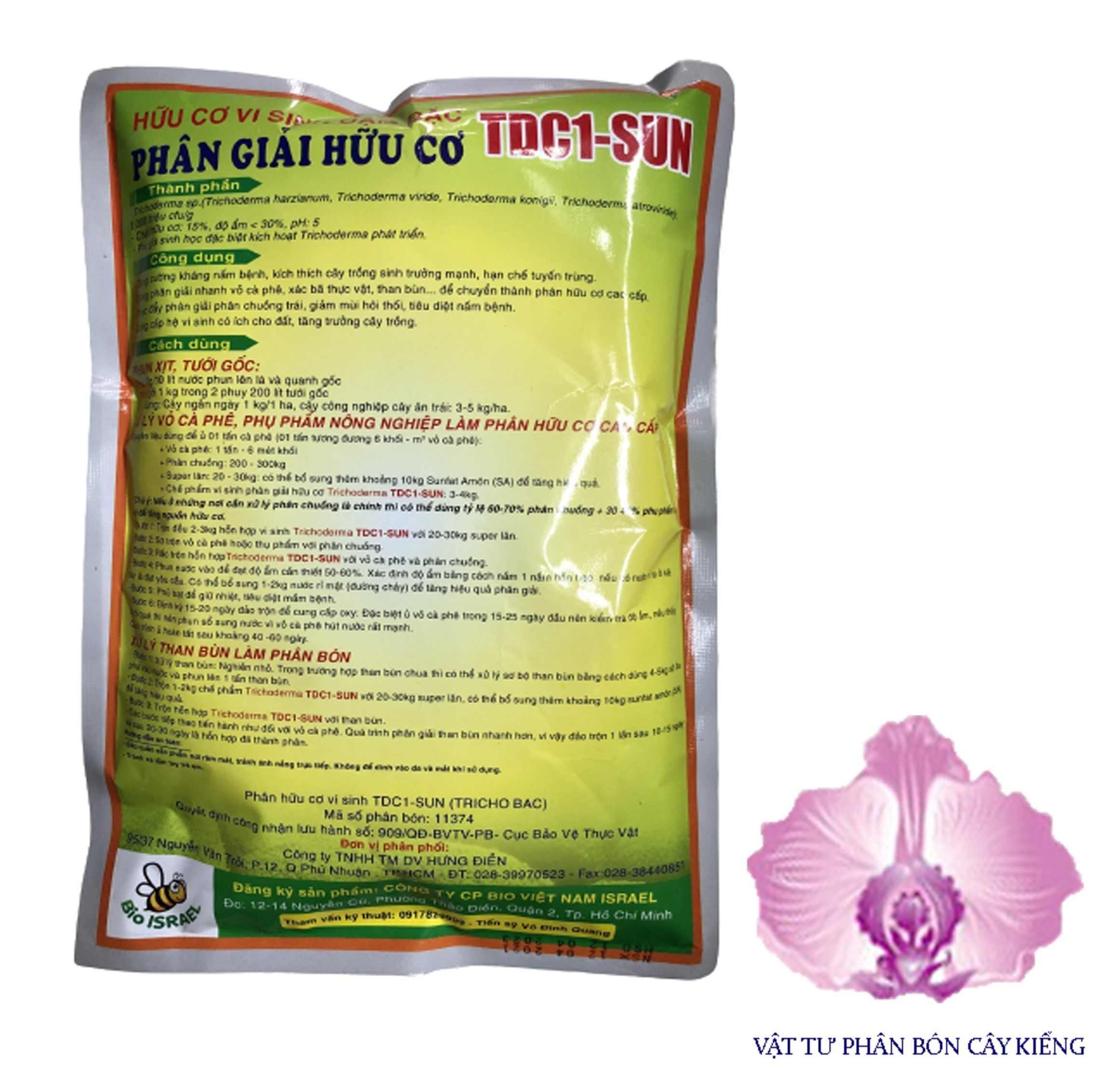 Phân Bón Vi Lượng Trichoderma SP (Hưng Điền) - #610A# 1kg