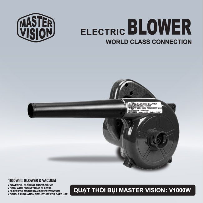 Máy thổi bụi Master Vision V1000W