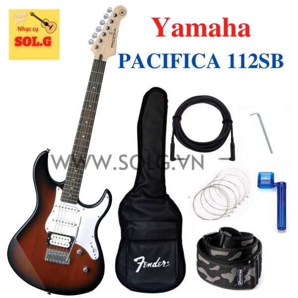 Guitar Điện, Guitar Electric Yamaha Pacifica 112J-SB( màu OVS ) - Chính hãng Yamaha bảo hành 12 tháng - Phân phối Sol.G