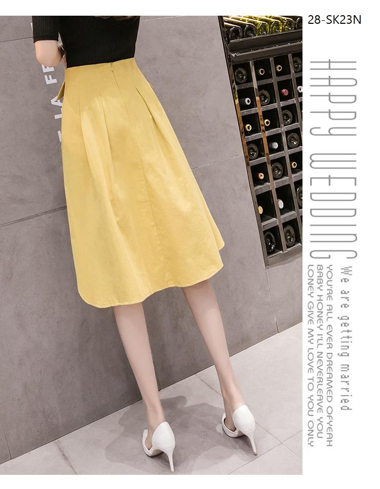 SK23N-CHÂN VÁY XÒE THẮT NƠ s-6xl