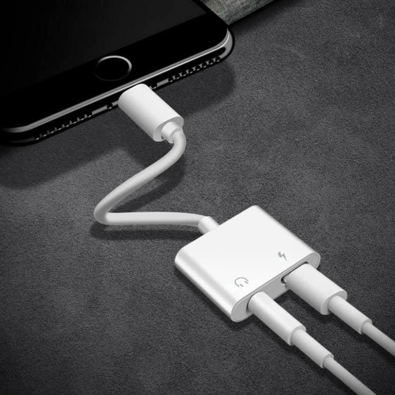 Cáp Chuyển Đổi Cho Iphone - Cổng Lightning Cang Jack Audio 3.5 Kết Nối Bluetooth