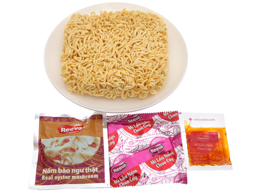 Mì 3 miền lẩu nấm chua cay thùng 30 gói x 85g