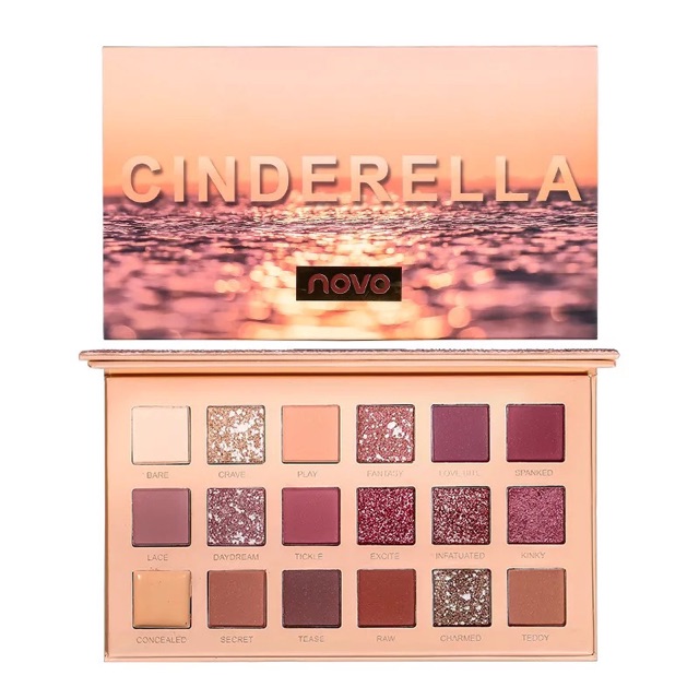 [Chính hãng] Bảng phấn mắt Cinderella 18 màu